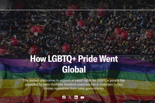 How pride went global