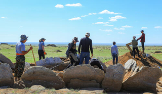 Excavations in Mongolia